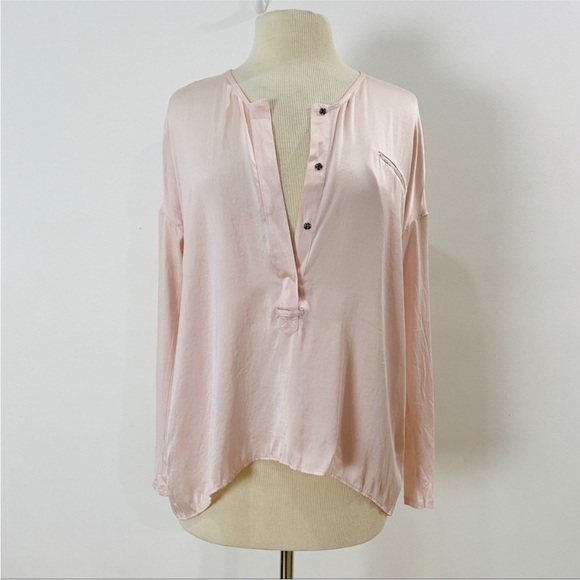 Go by Go Silk light pink blouse NEW - Picture 3 of 8